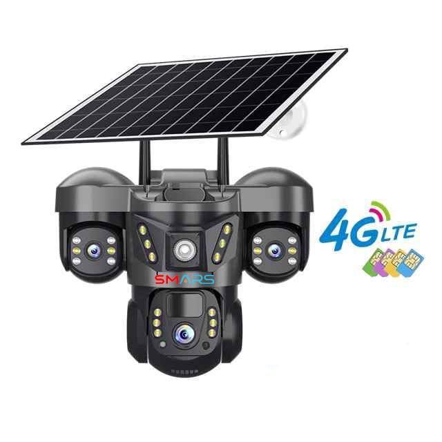 Solar Powered 4G Outdoor Security Camera