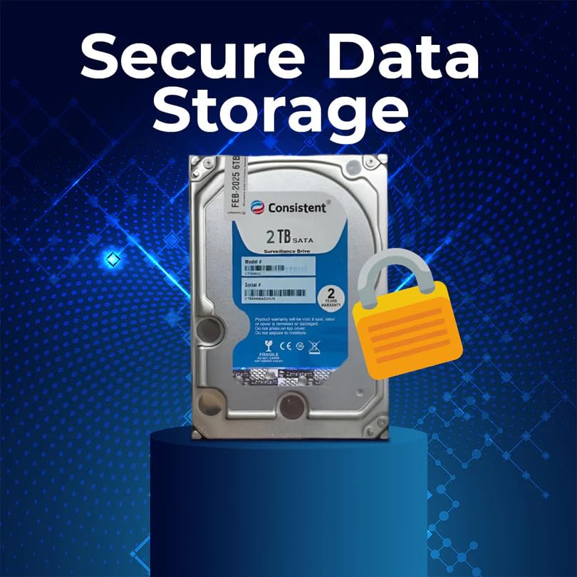 Consistent Surveillance Internal Hard Drive (500GB, 1TB, 2TB, 3TB)