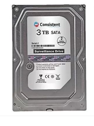 Consistent Surveillance Internal Hard Drive (500GB, 1TB, 2TB, 3TB)
