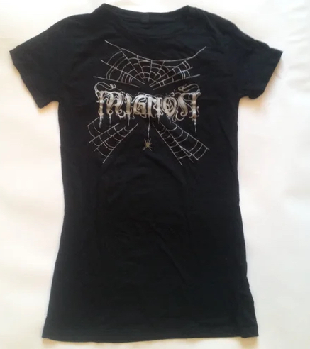 Mignon Spiderweb T-Shirt slim fit fem