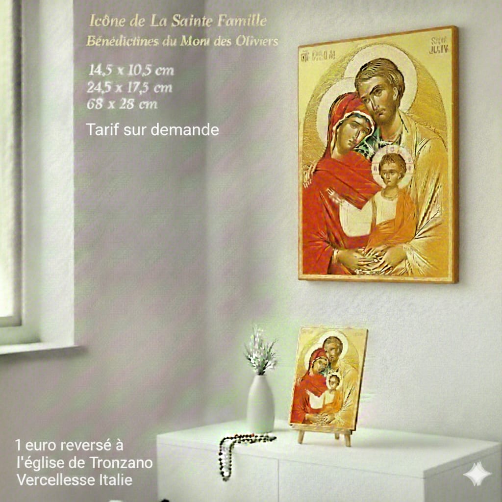 Icône Sainte Famille Taille M