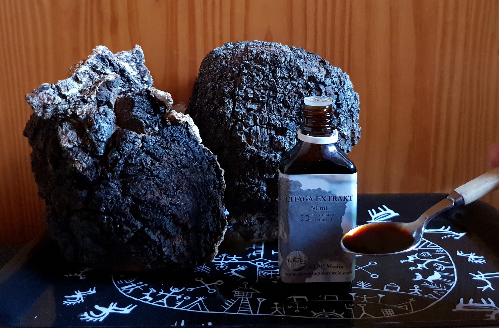 Chaga Extrakt Tropfen 50 ml – alkoholfrei, hochkonzentriert