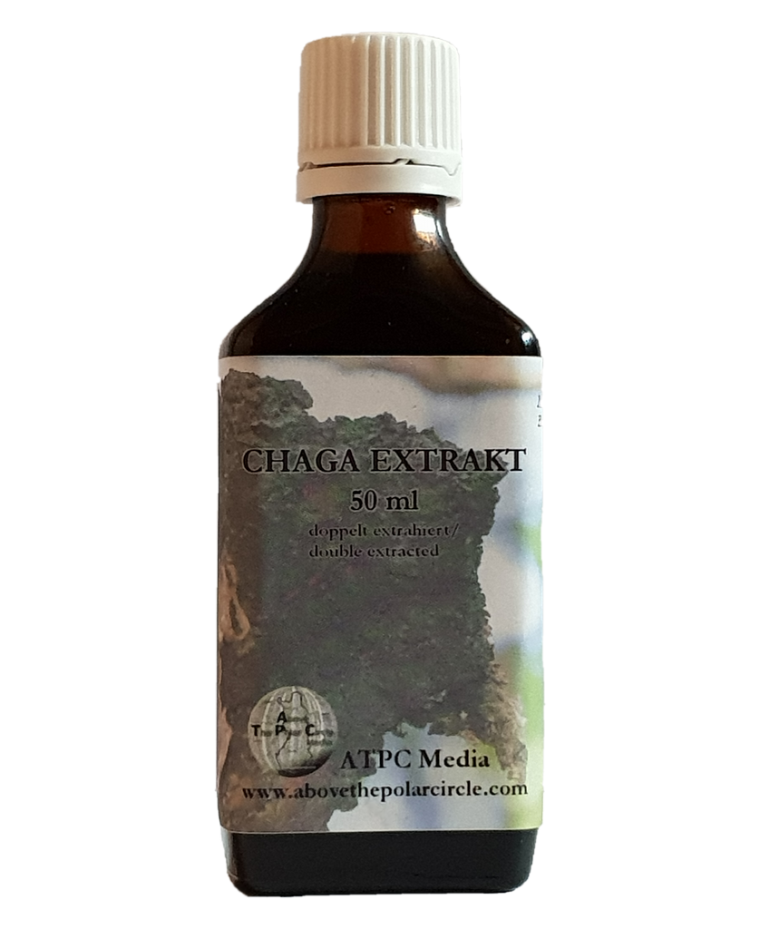 Chaga Extrakt Tropfen 50 ml – alkoholfrei, hochkonzentriert