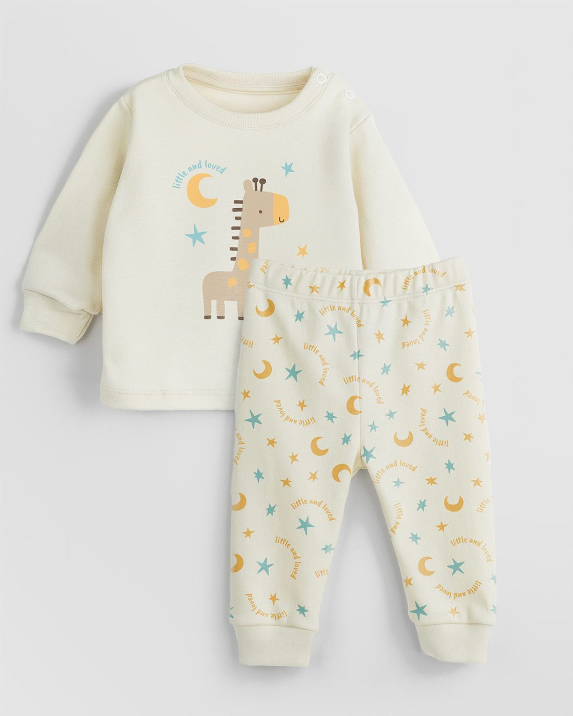 Pijama Camiseta Manga Larga - Pantalón