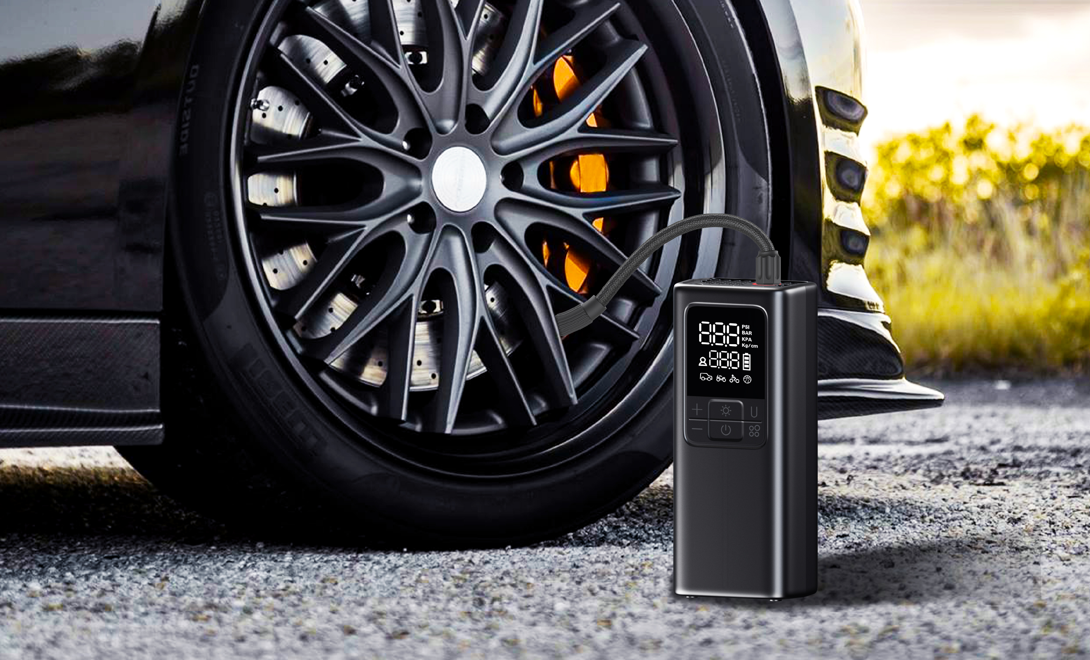 Afrijump City-Pump (Modèle LP17) Pompe + Power bank