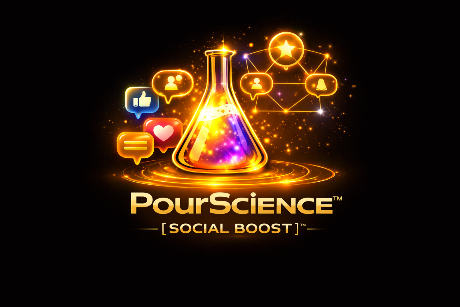 Pour Science™ Social Boost