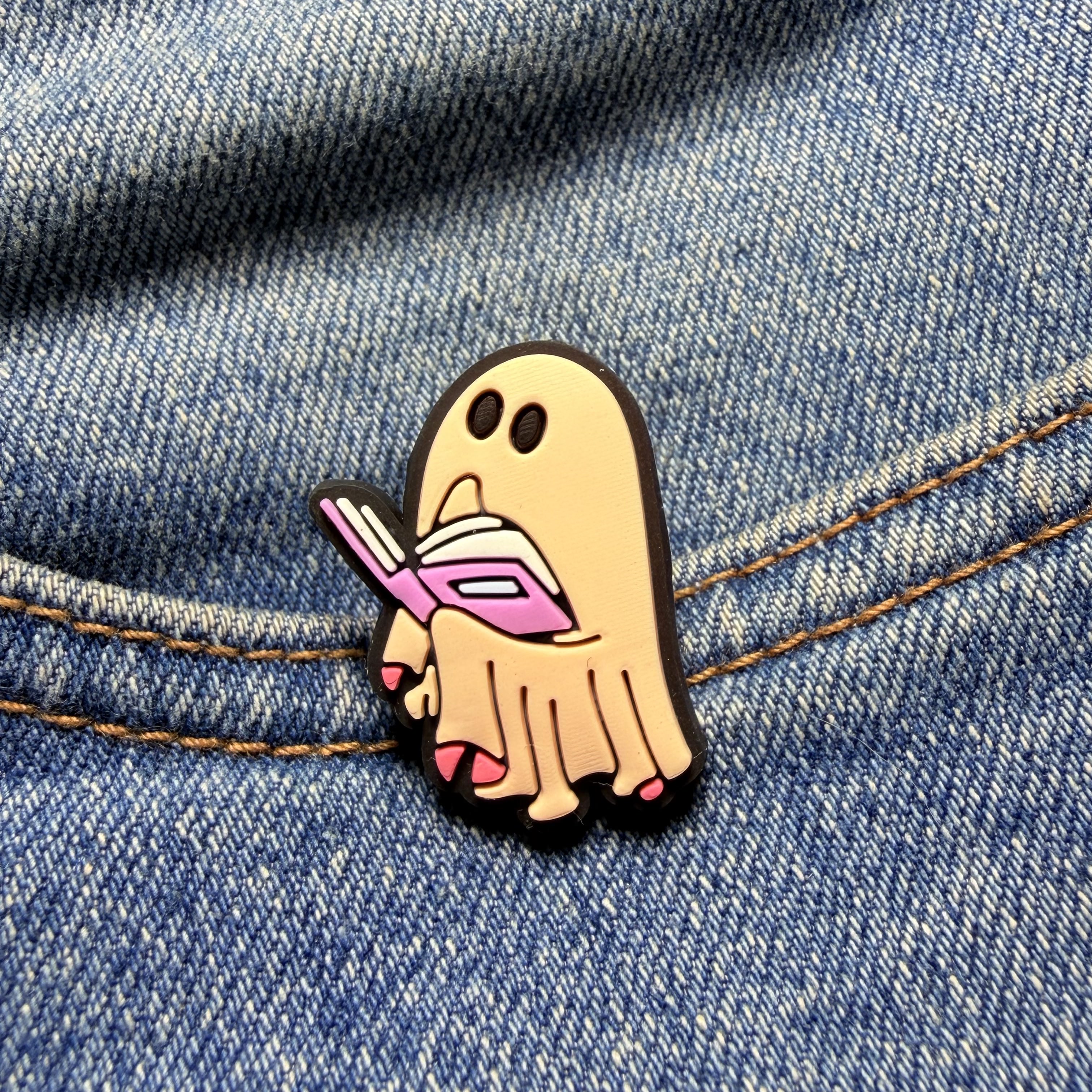 Ghost Pins for kids set of 5