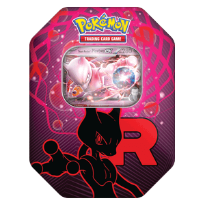 Pokemon Team Rocket Mewtwo EX Tin