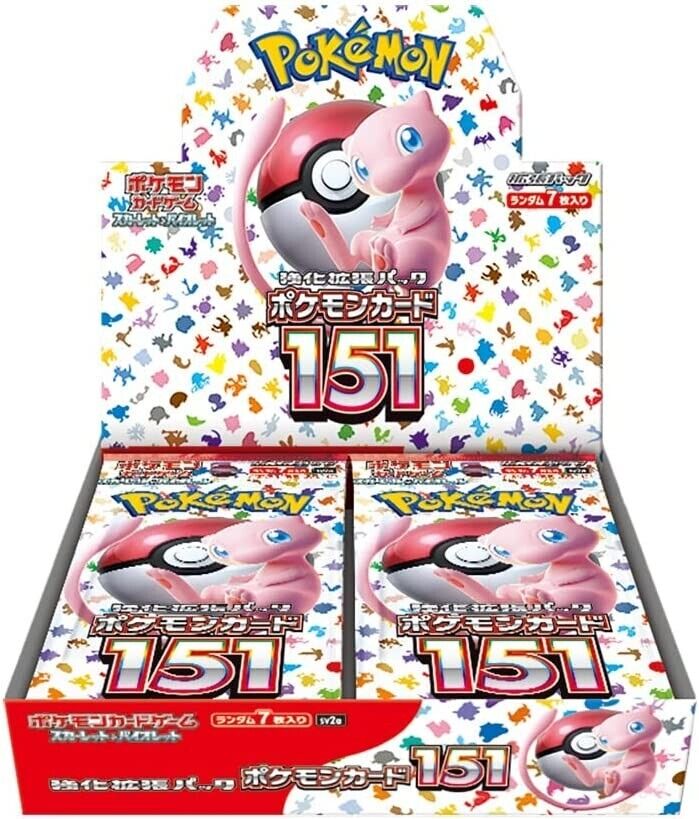 Pokemon Card 151 Booster Box JP