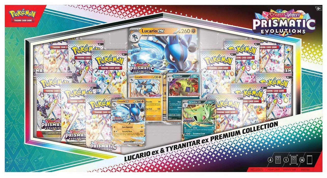 Lucario ex & Tyranitar ex Premium Collection