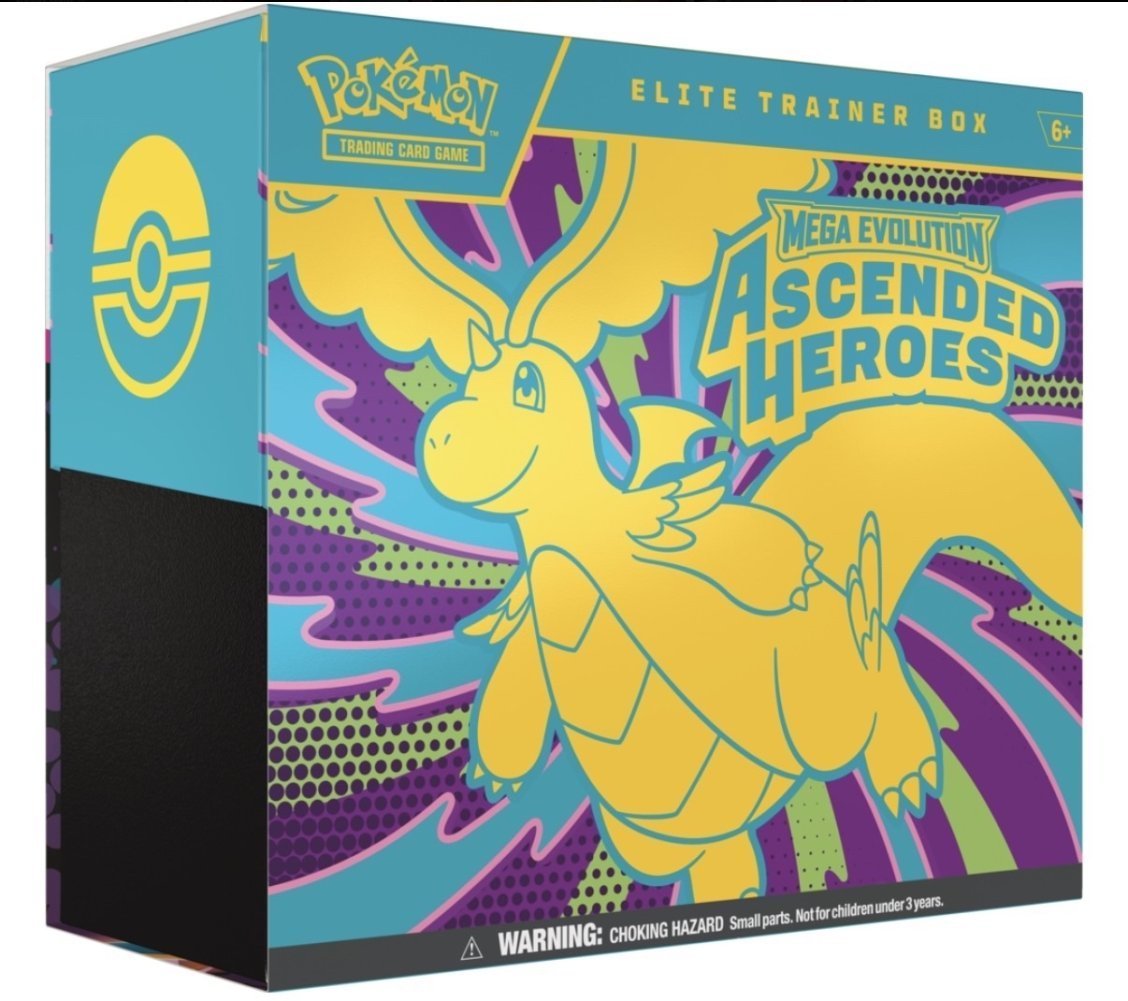 Pokémon Ascended Heroes Elite Trainer Box