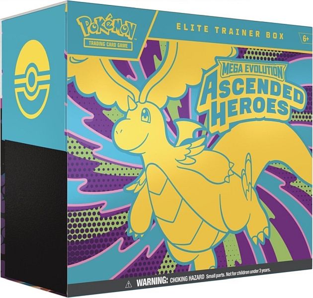 Pokémon Ascended Heroes Elite Trainer Box CASE
