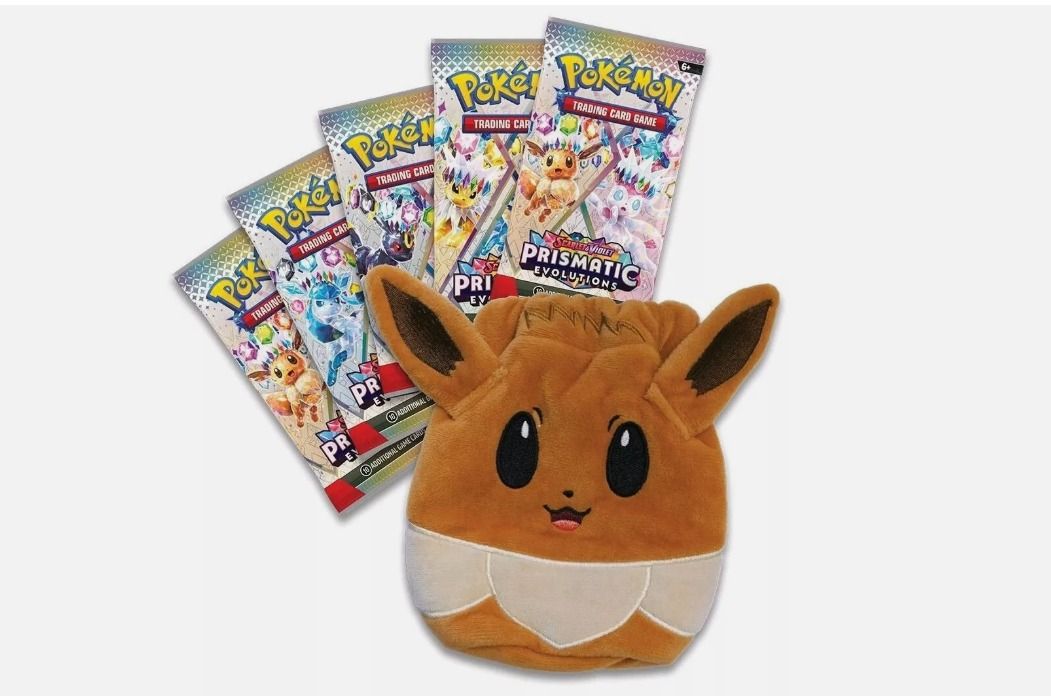 Pokémon Prismatic Evolutions Accessory Pouch Set