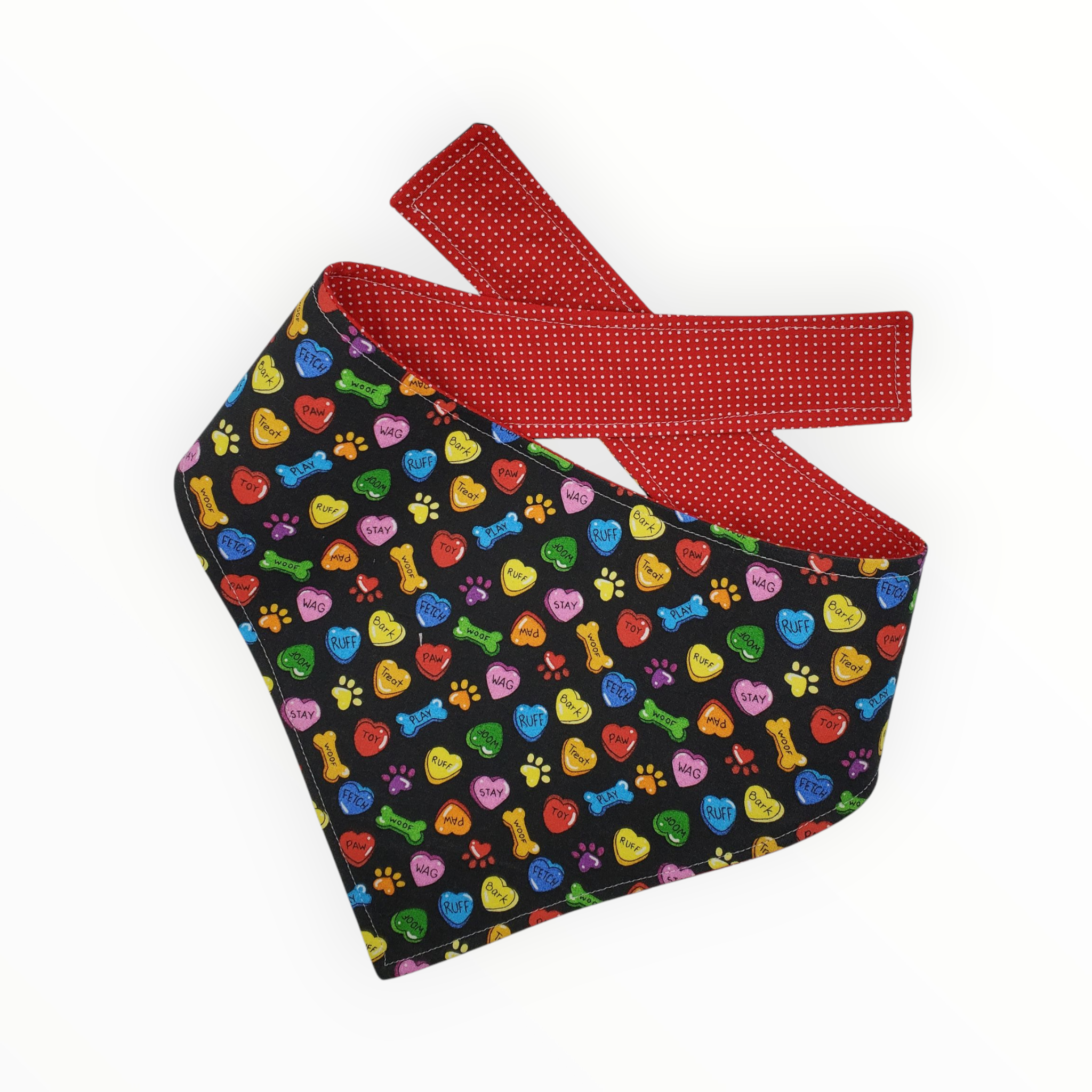 Tie On Style Dog Bandana