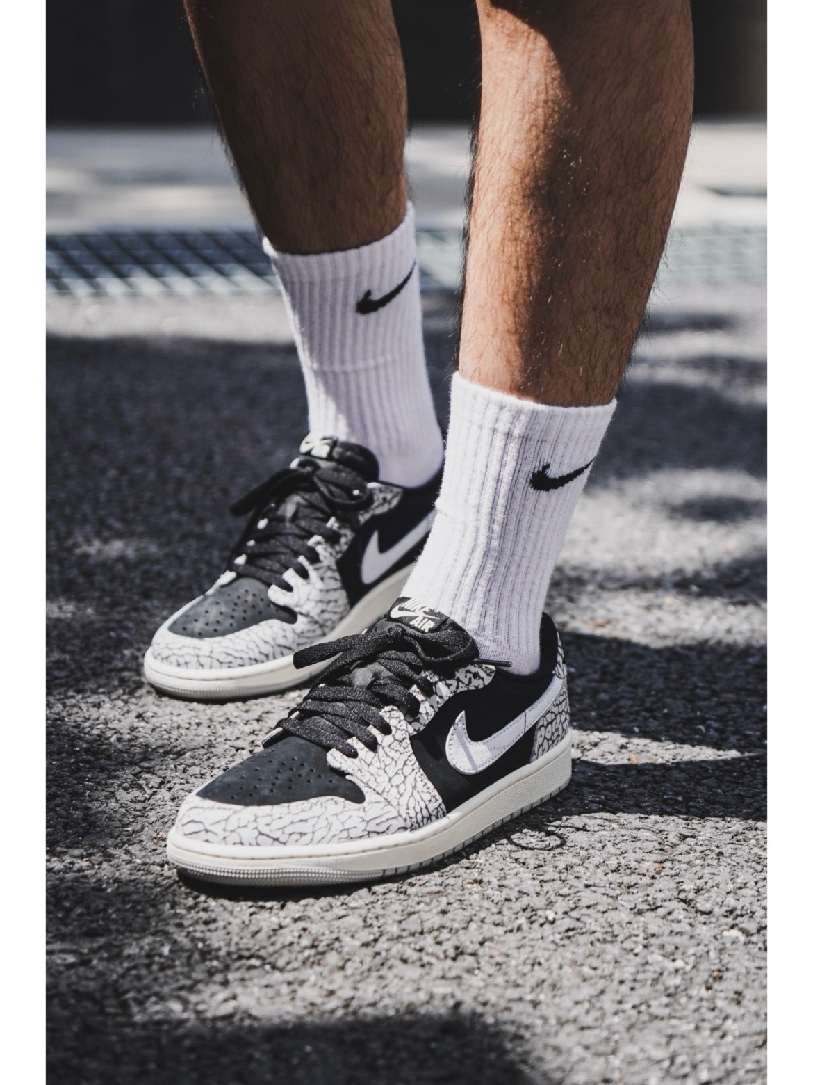 Jordan 1 Retro Low OG Black Cement