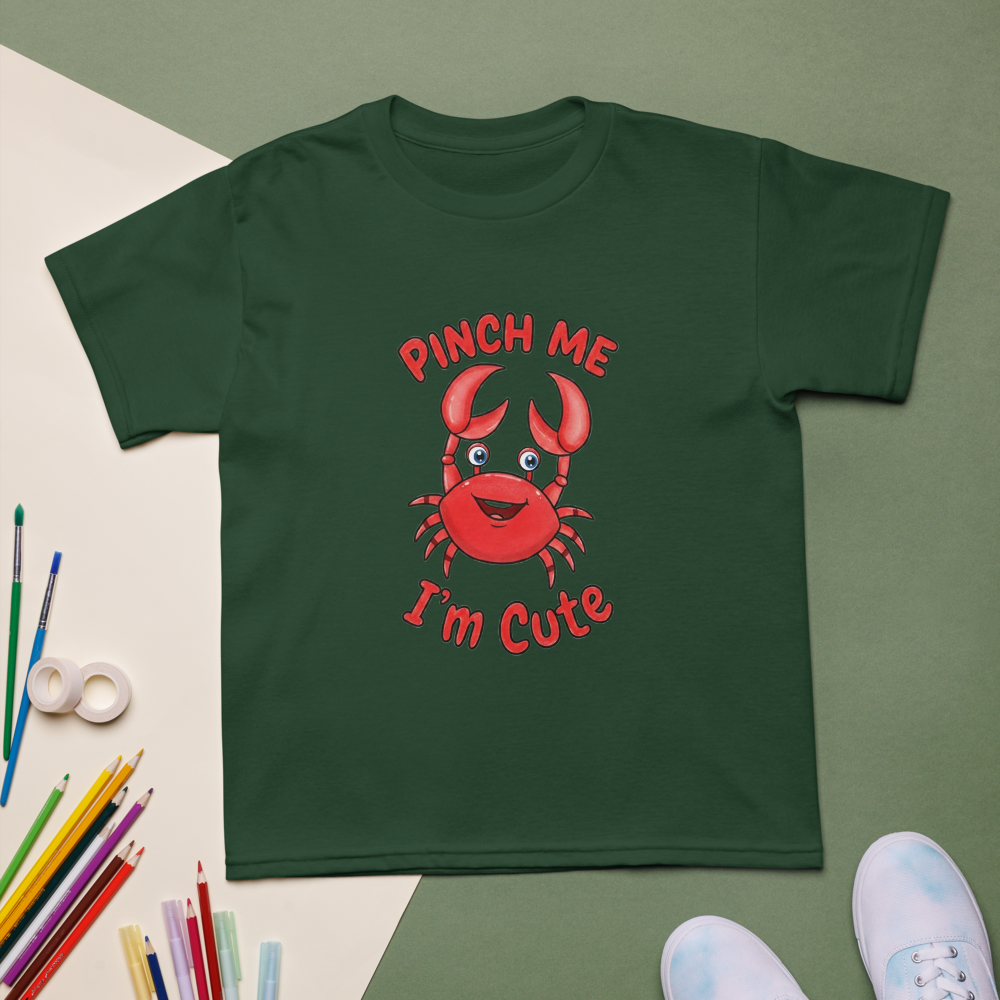 Pinch Me I'm Cute Kids T-Shirt