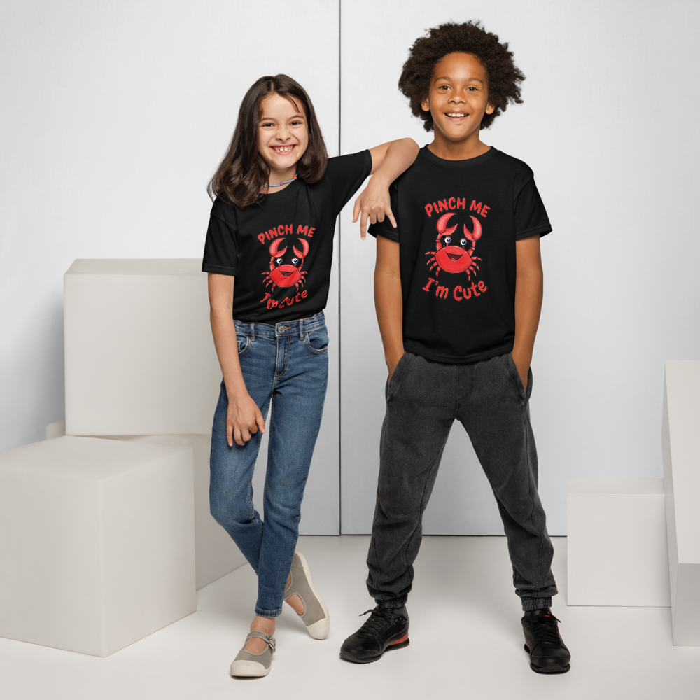 Pinch Me I'm Cute Kids T-Shirt