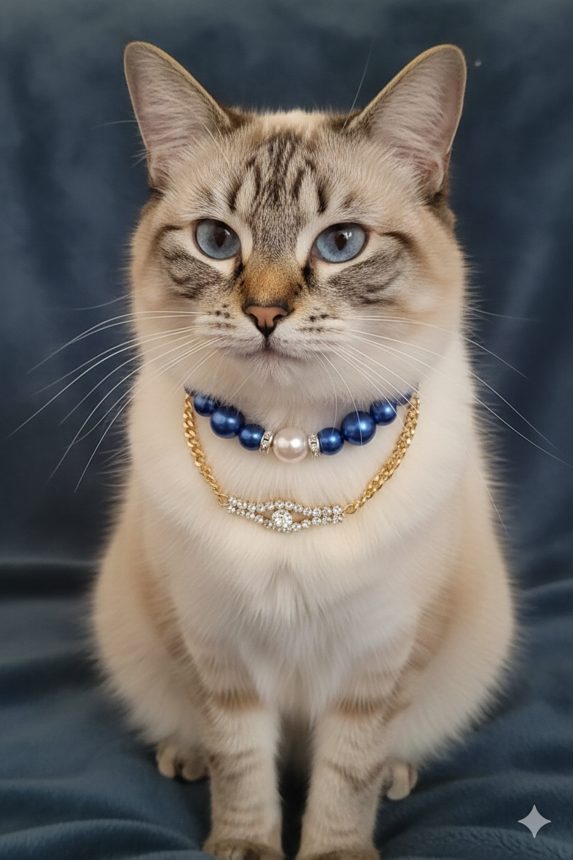 Collar "Zafiro Real" o "Dinastía Azul" 