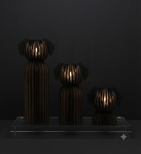 Figuras decorativas de madera