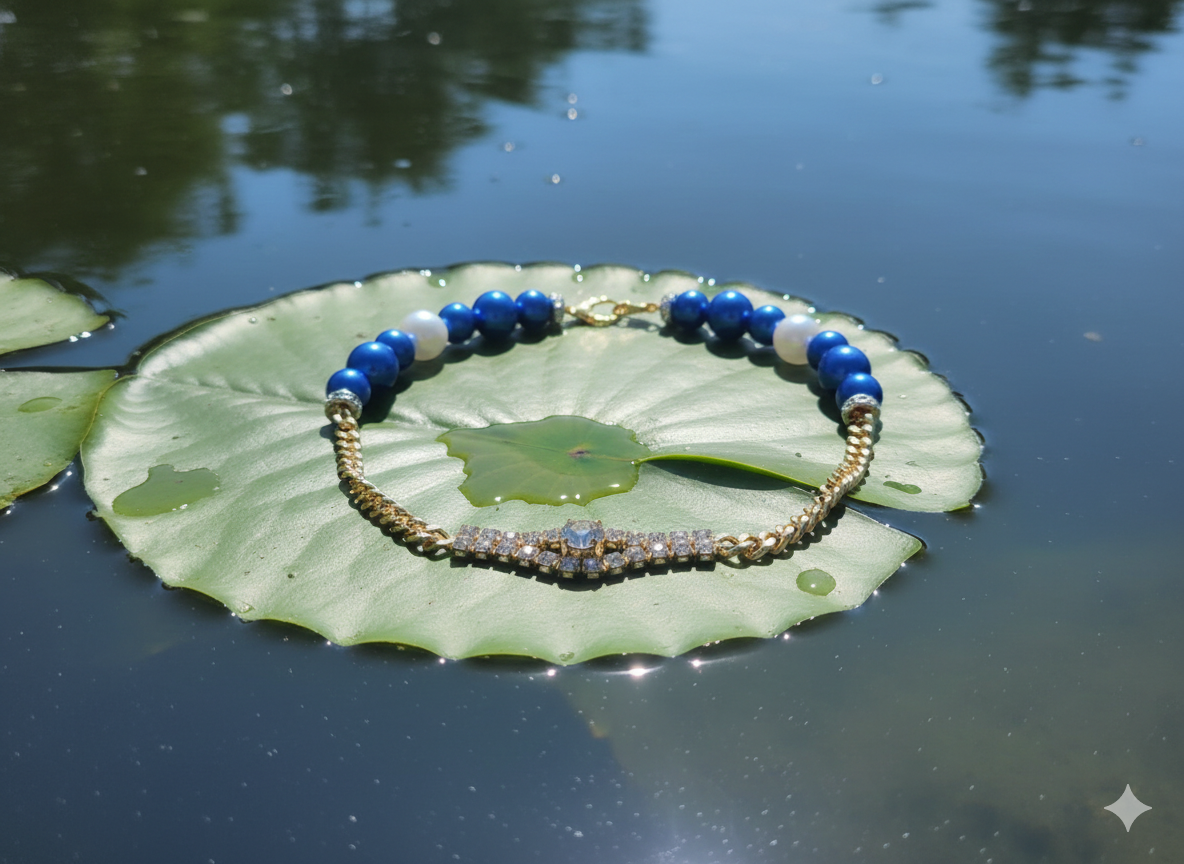 Collar "Zafiro Real" o "Dinastía Azul" 