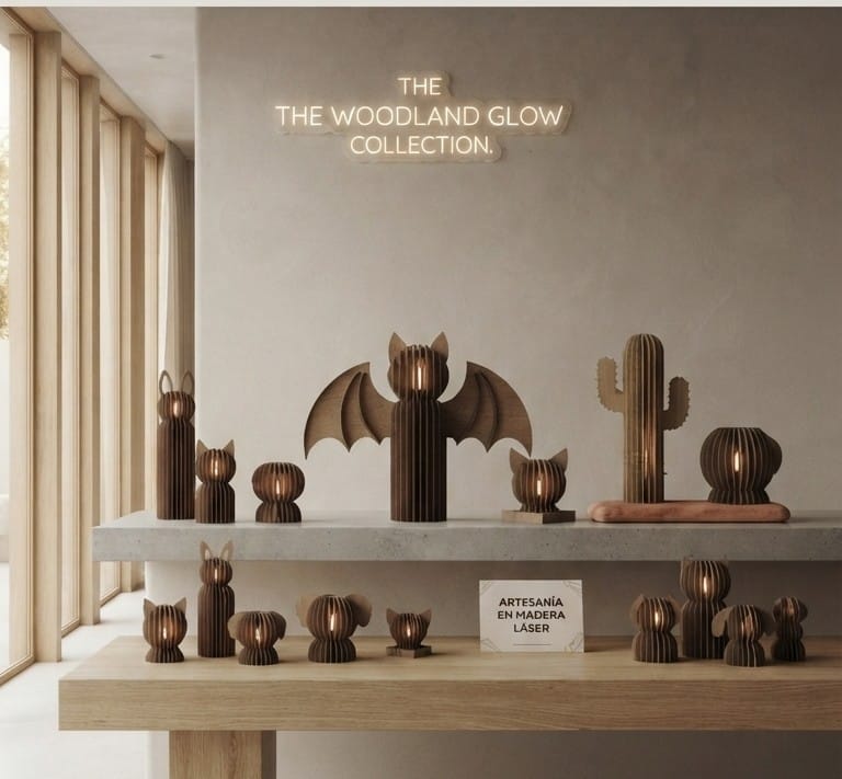 Figuras decorativas de madera