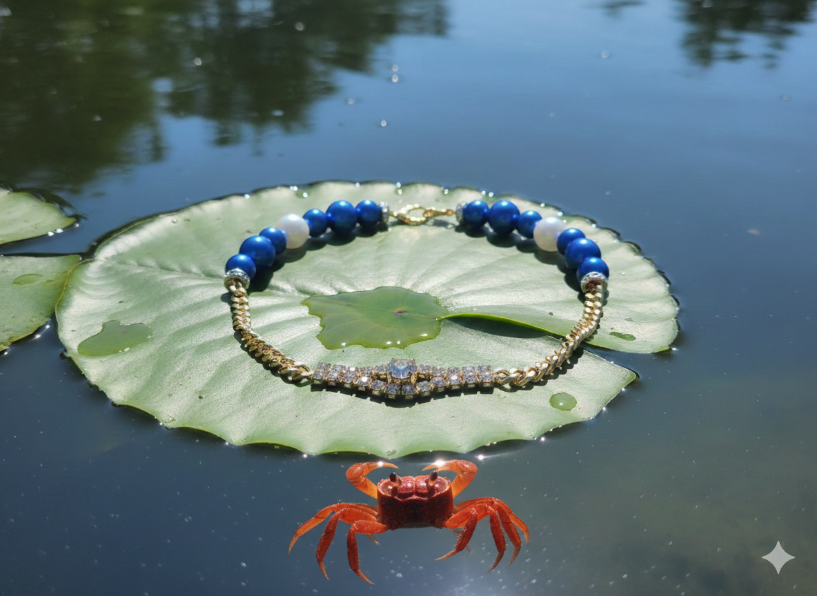 Collar "Zafiro Real" o "Dinastía Azul" 
