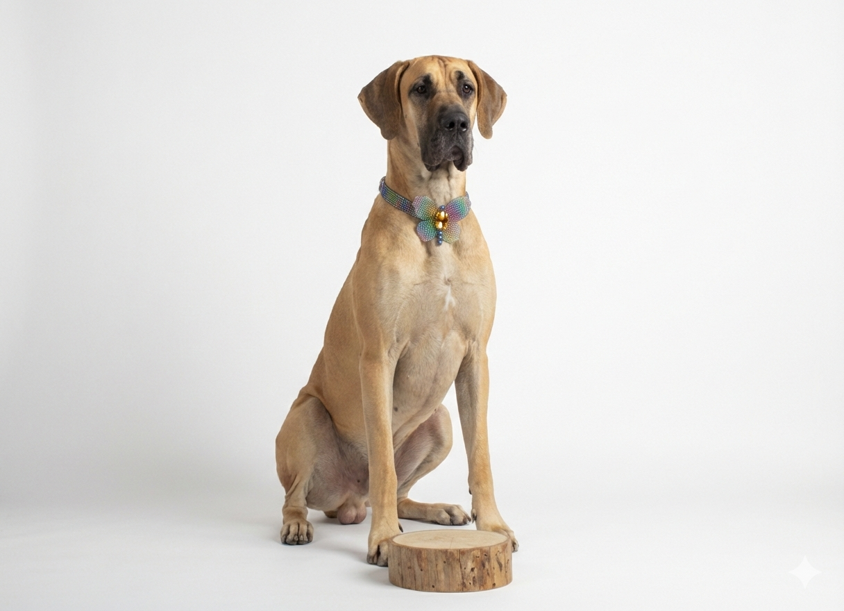 Collar "Arcoíris Imperial" con Broche de Flor