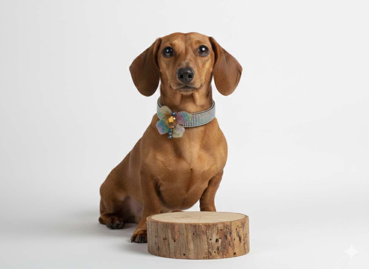 Collar "Arcoíris Imperial" con Broche de Flor