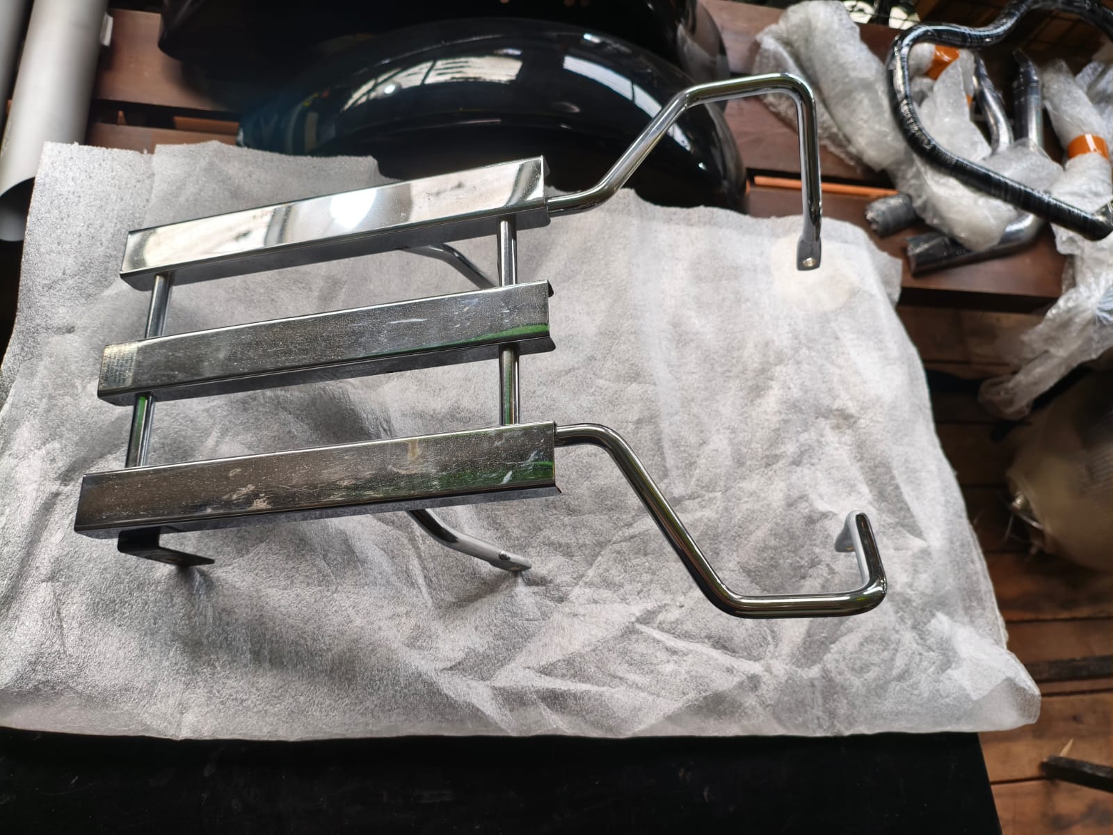 Bagageiro Grelha para Motocicleta Harley Davidson 