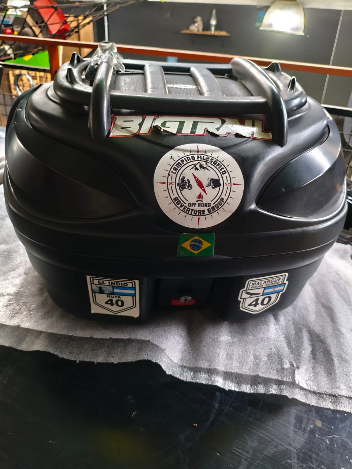 Baú para Motocicleta 48 Litros