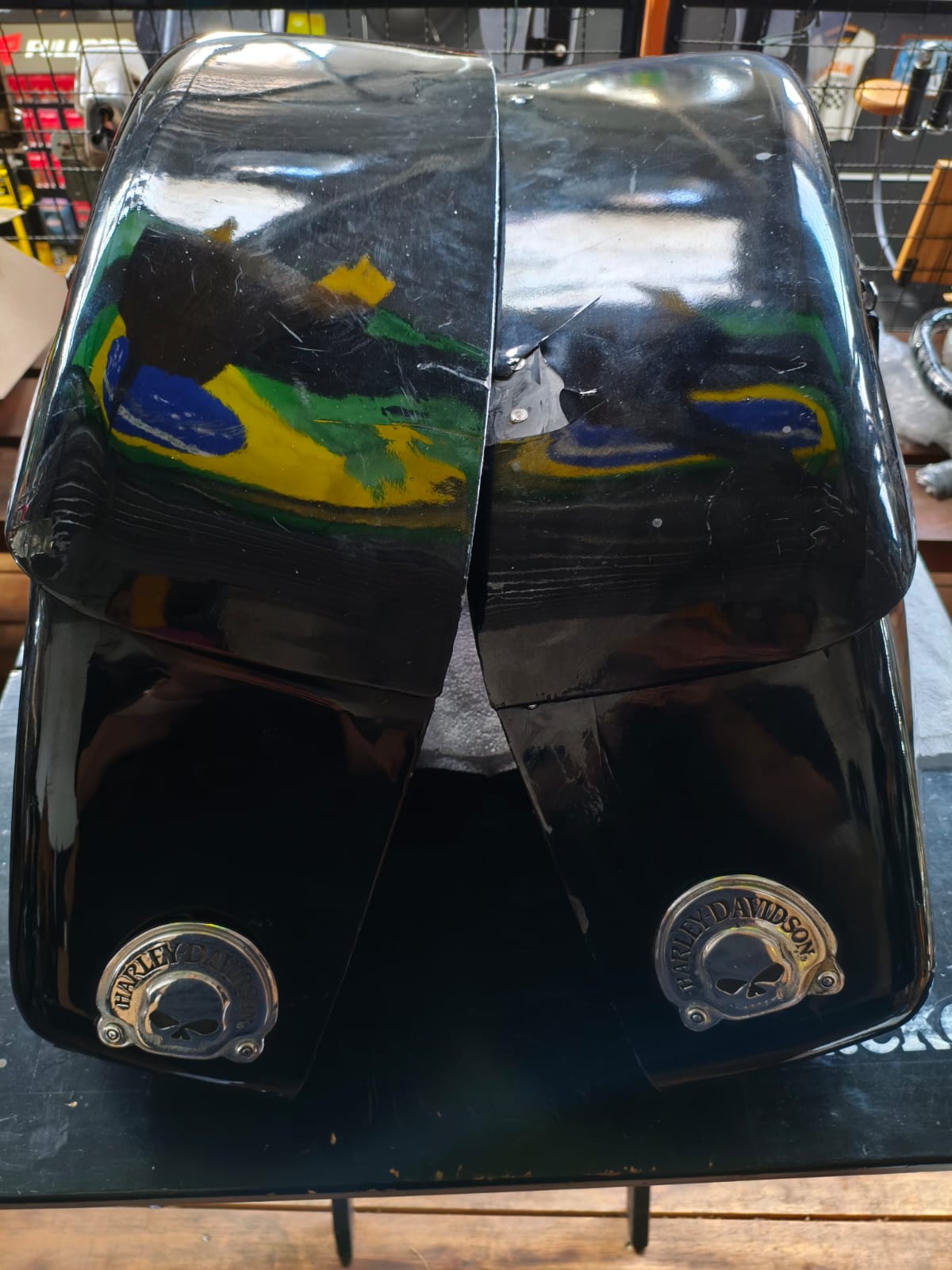 Par de Alforjes Harley Davidson