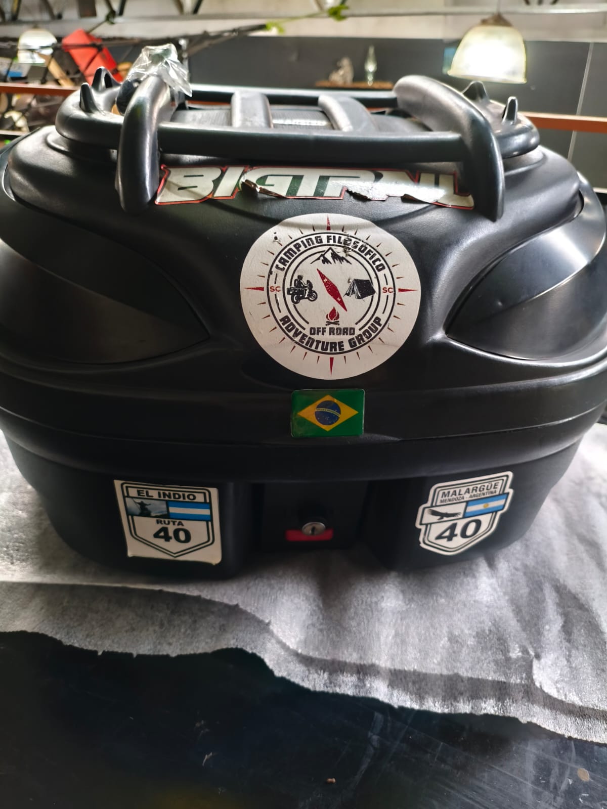 Baú para Motocicleta 48 Litros