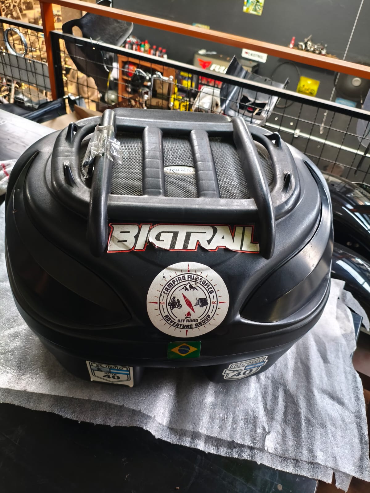 Baú para Motocicleta 48 Litros