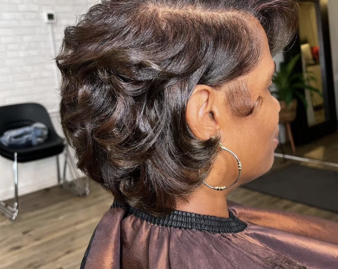 Couleur + Coupe Brushing + Cheveux courts