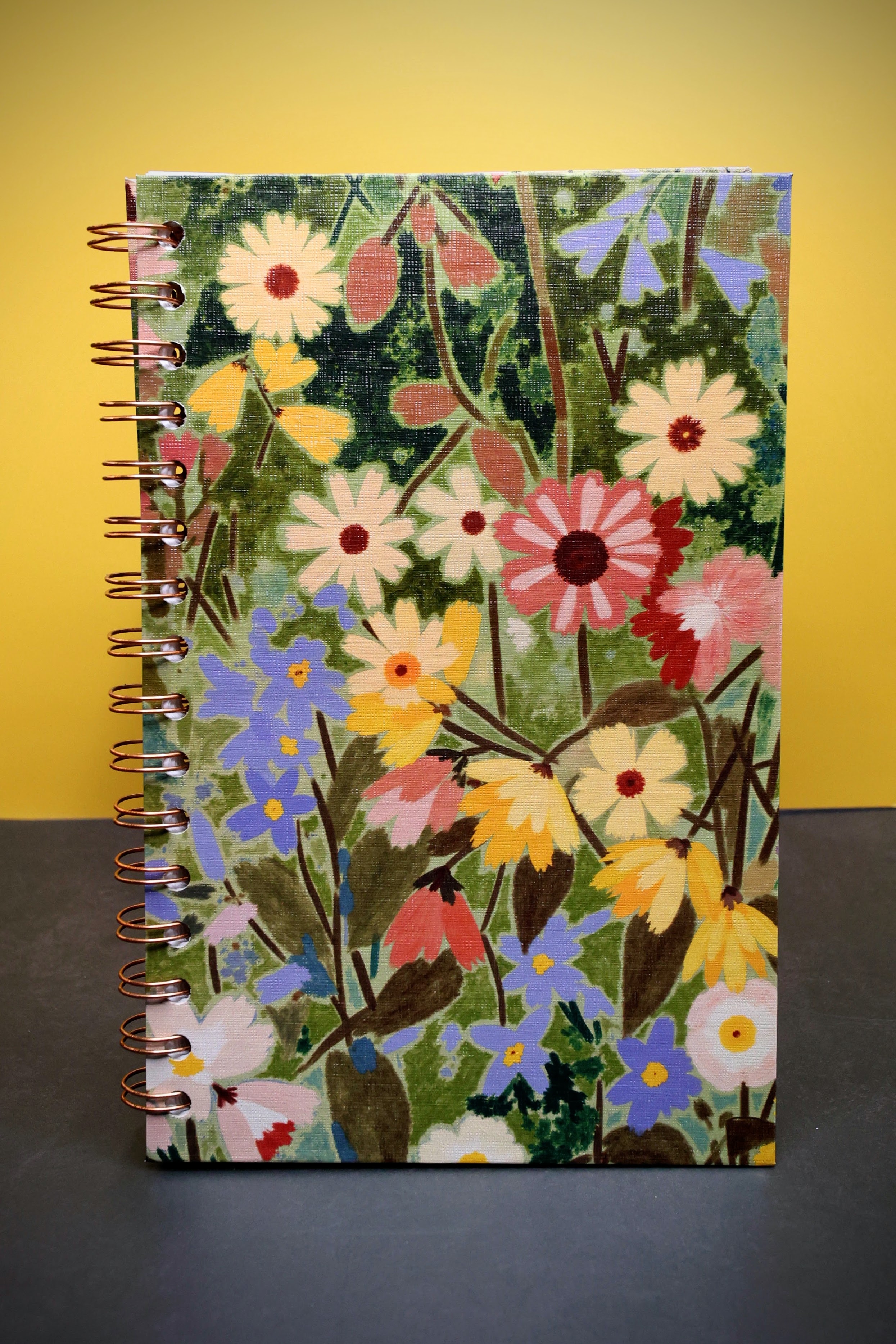 Floral Spiral Notebook