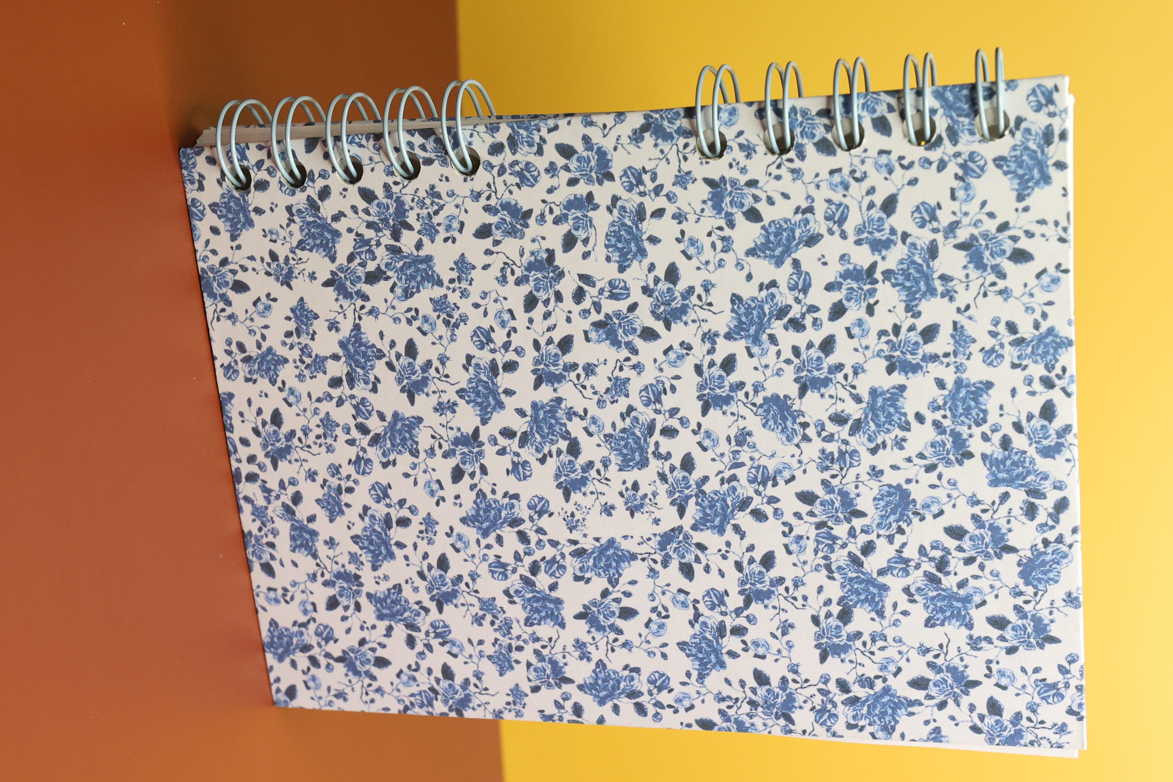 Split Wire Spiral Notebook Blue