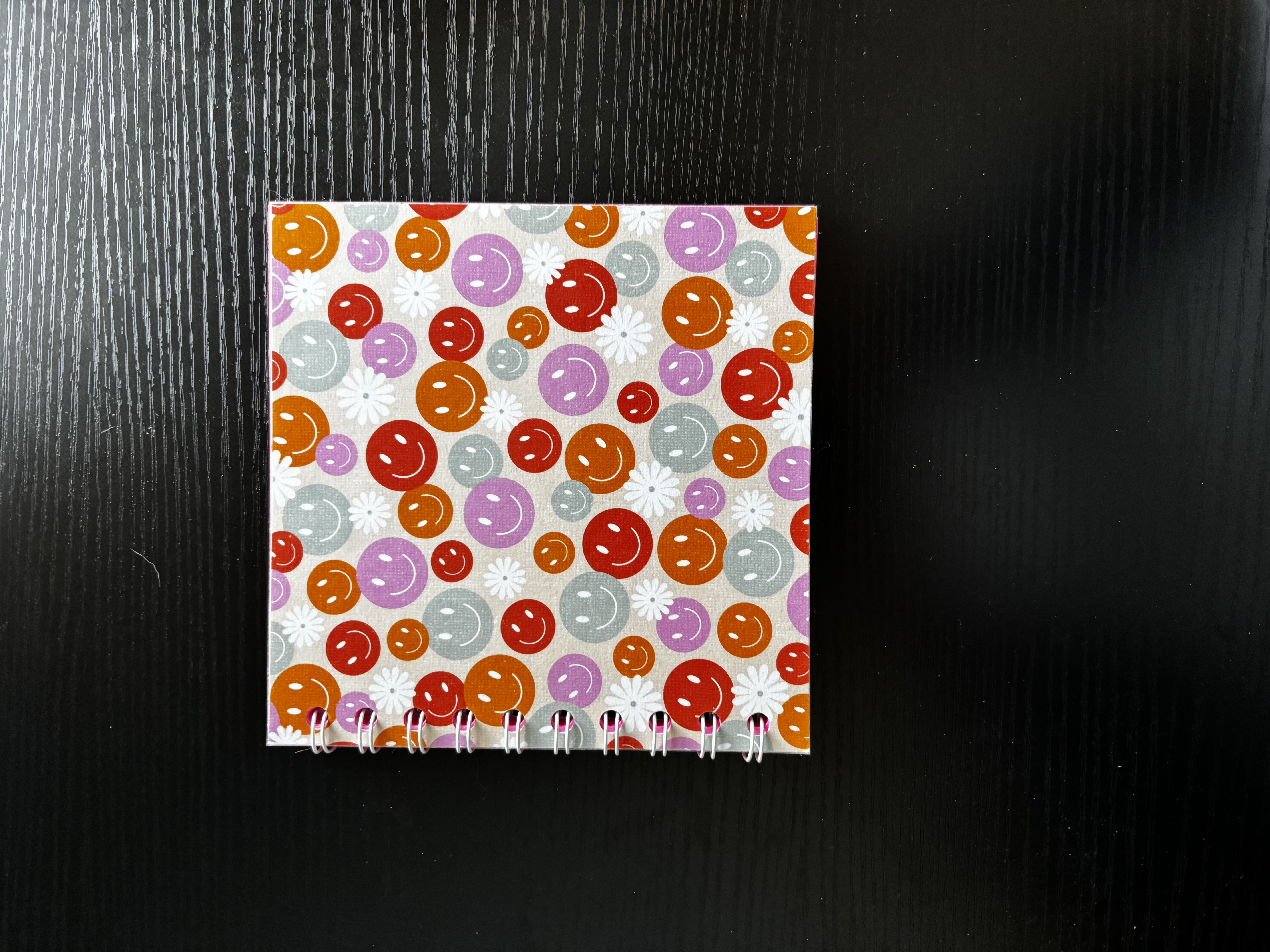 Hip 2B Square Spiral Notebook - Smiles