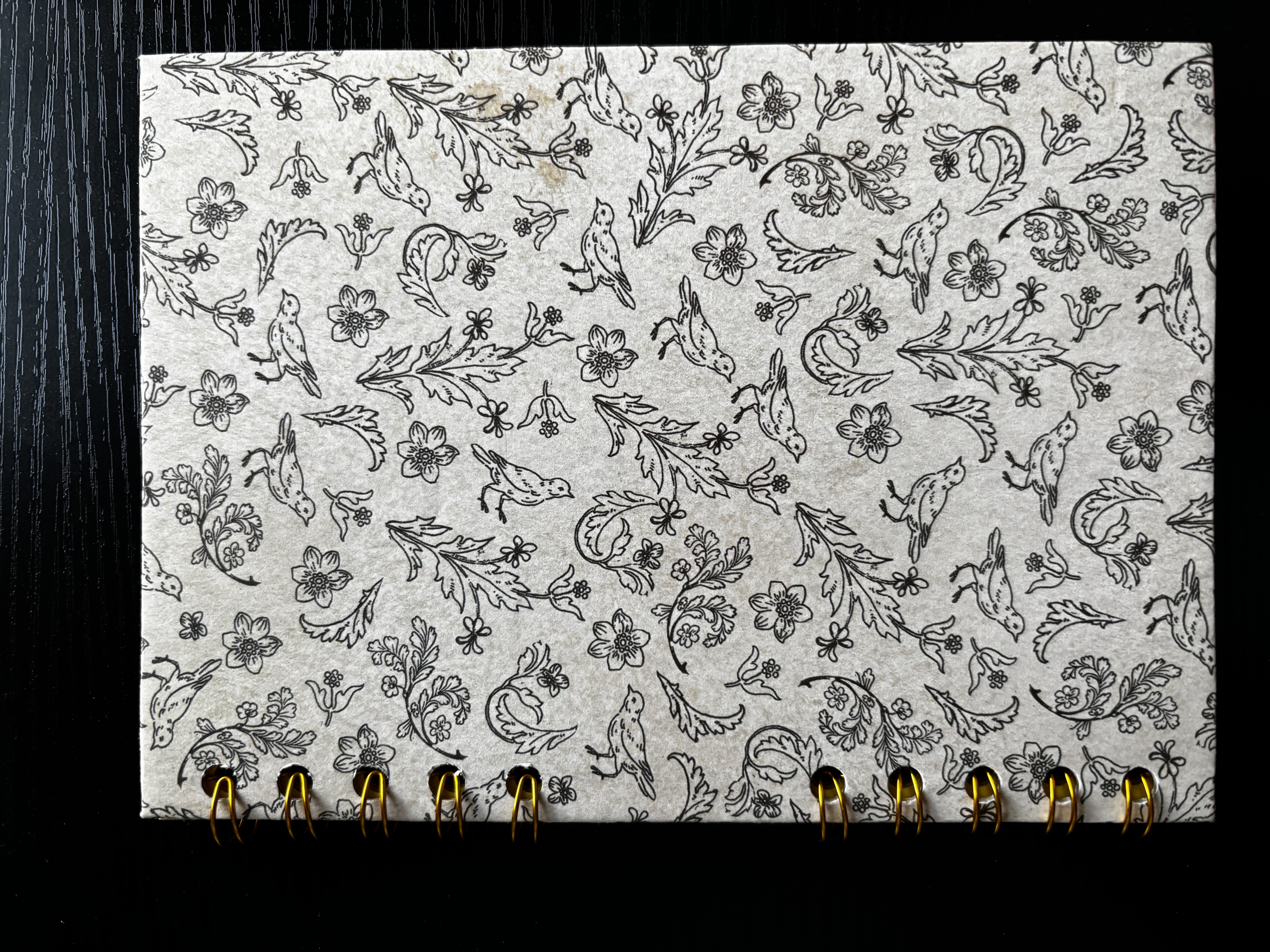 Split Wire Notebook Birds