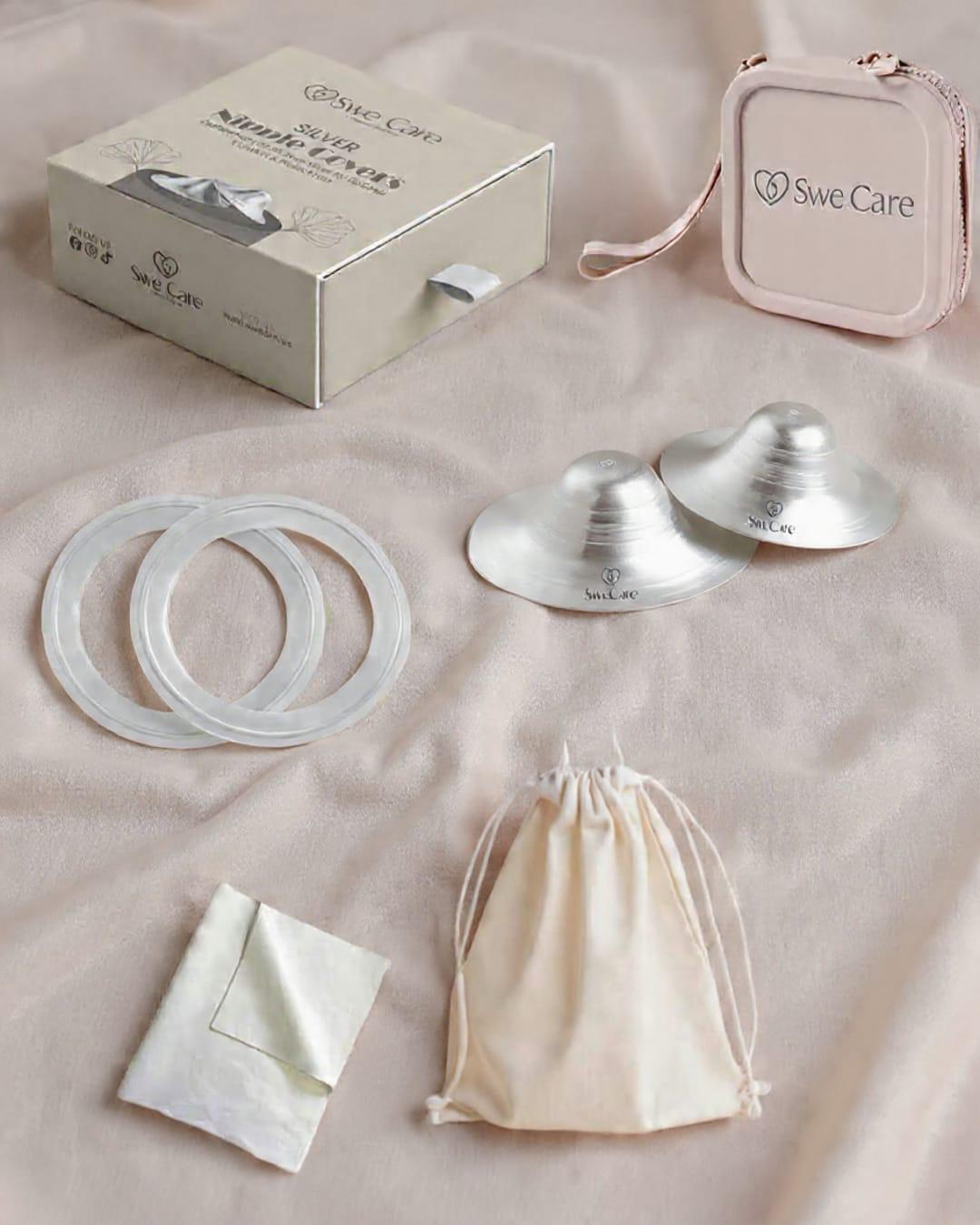 Silver nursing cups pure 99,9% Silver