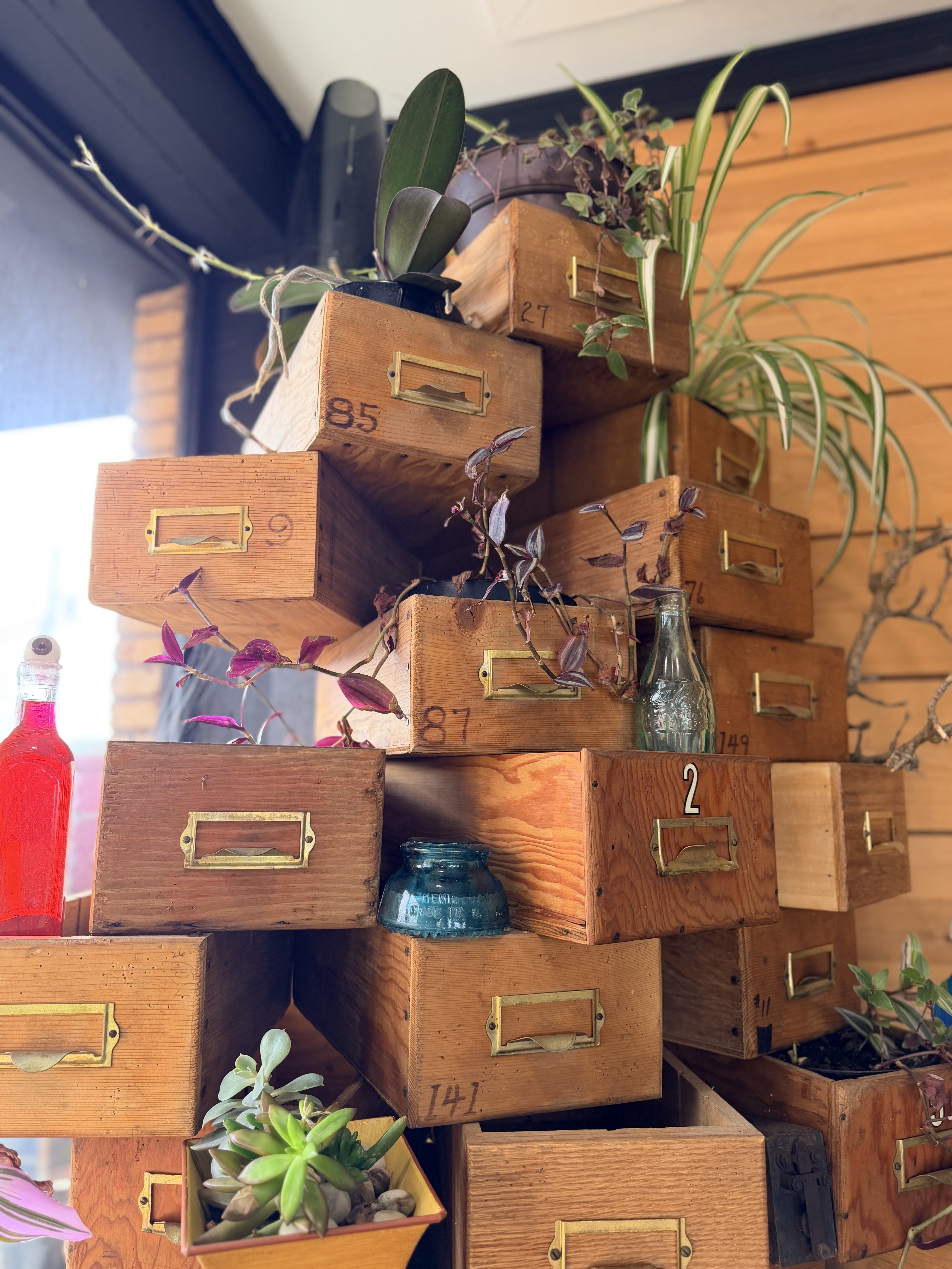 Vintage Drawer Sculpture