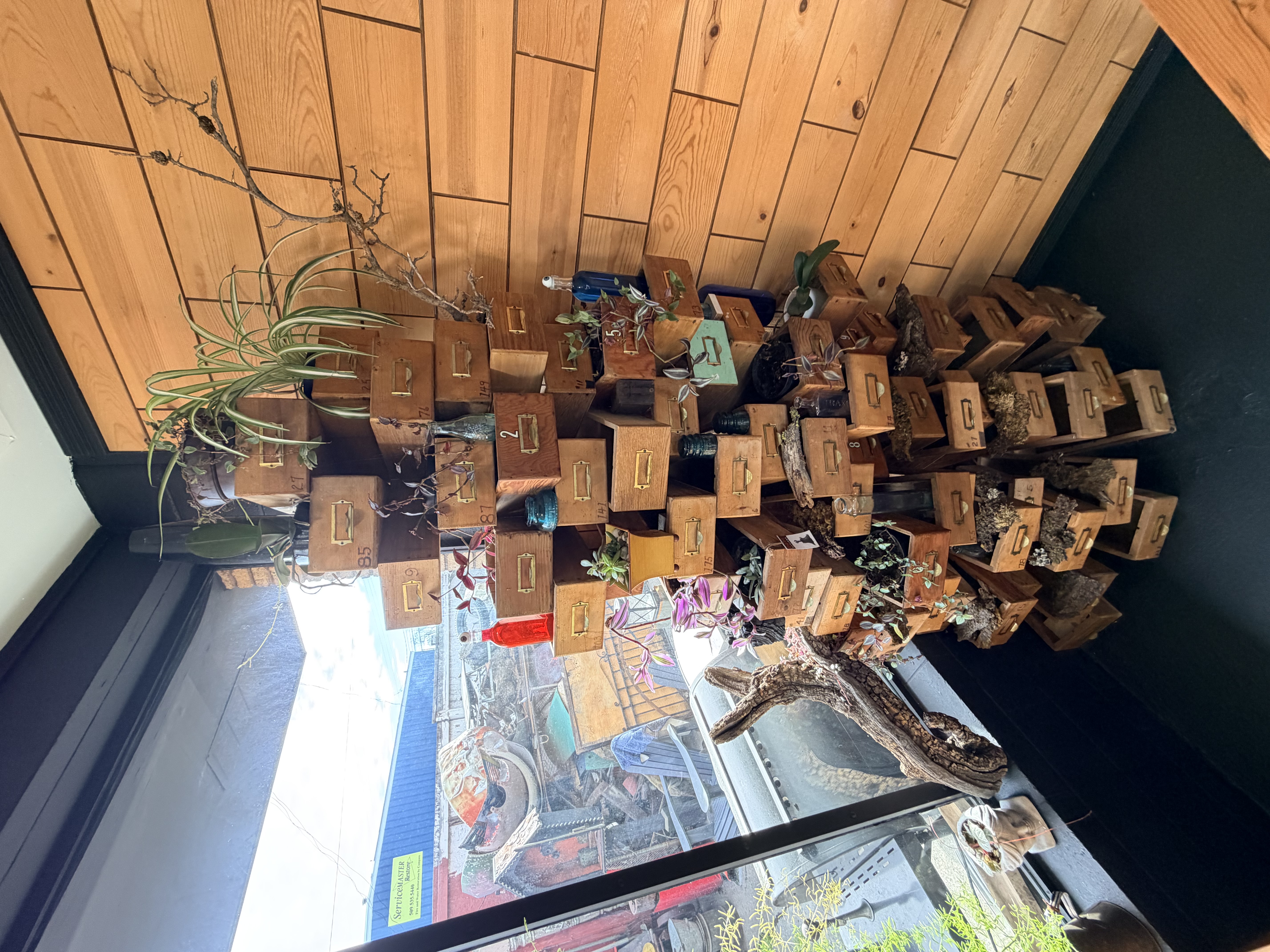 Vintage Drawer Sculpture