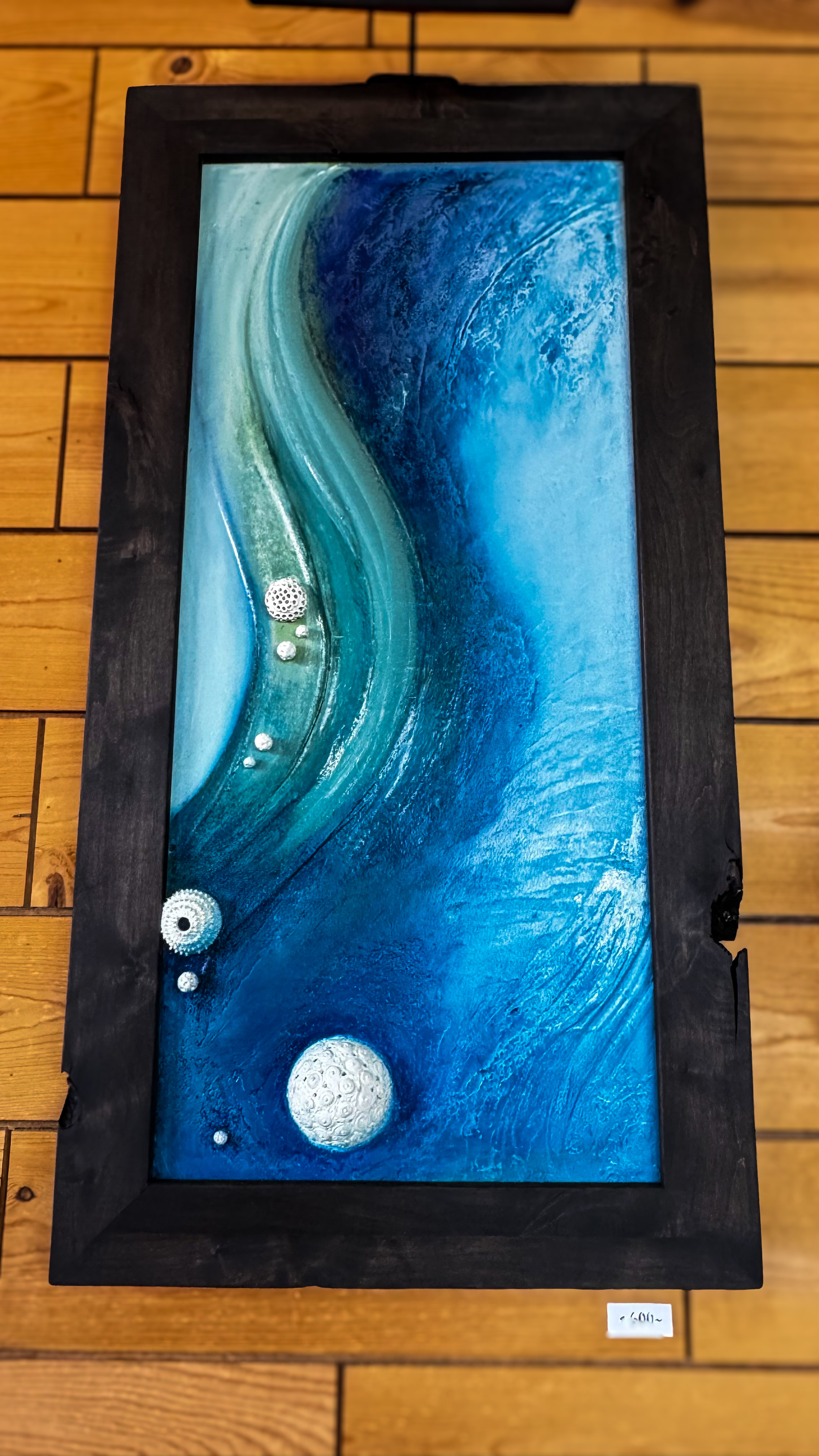 Ocean Wave Resin Art