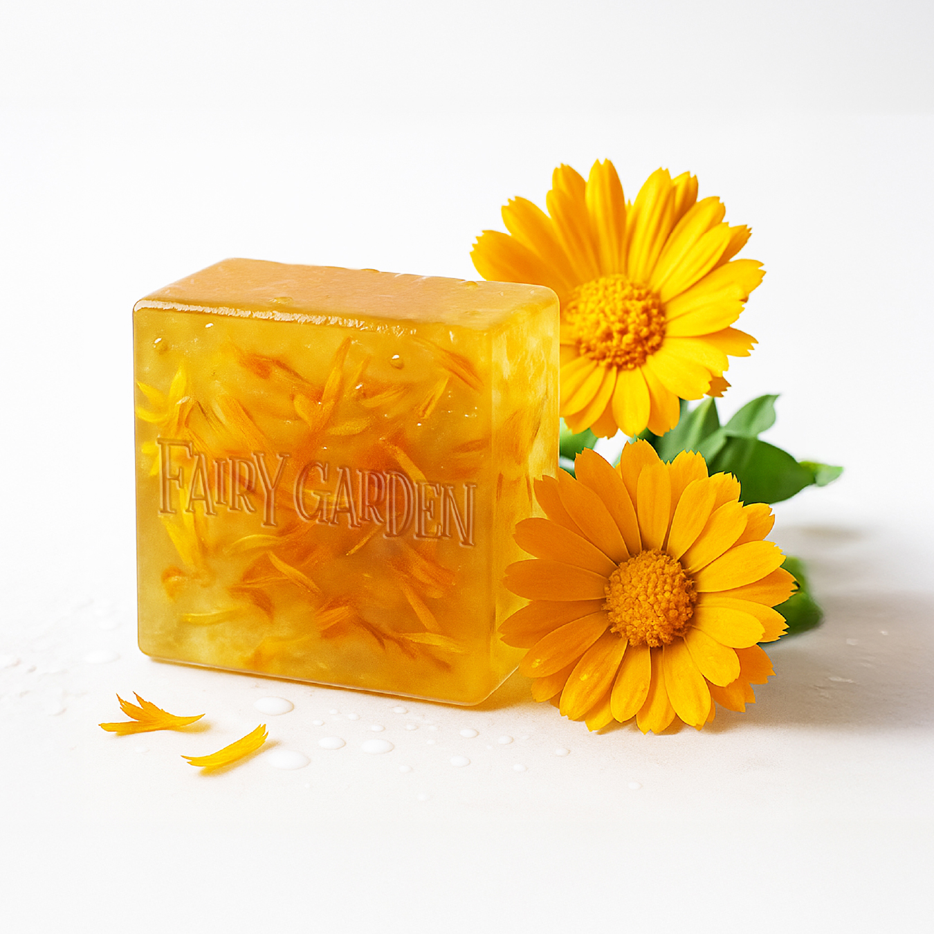 Jabón Natural Artesanal de Caléndula