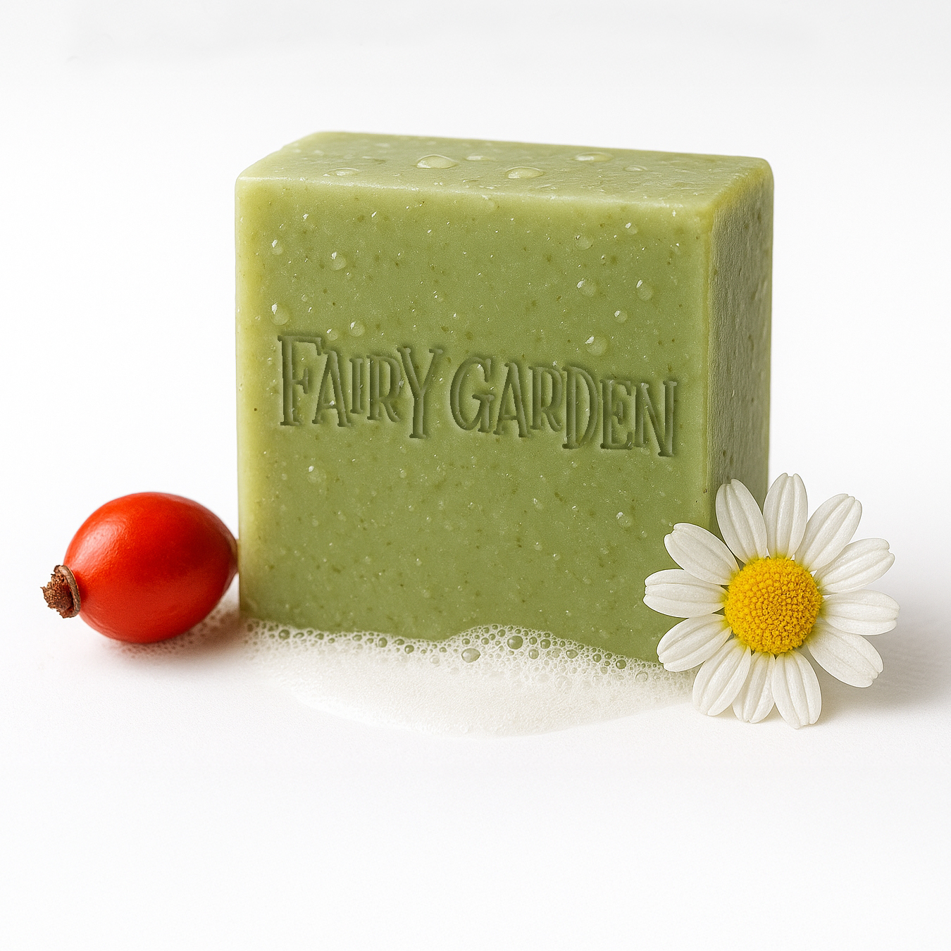 Jabón Natural Artesanal de Arcilla Verde