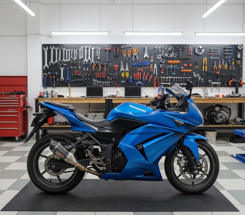 Kawasaki Ninja 250 Karbu Blue 2009