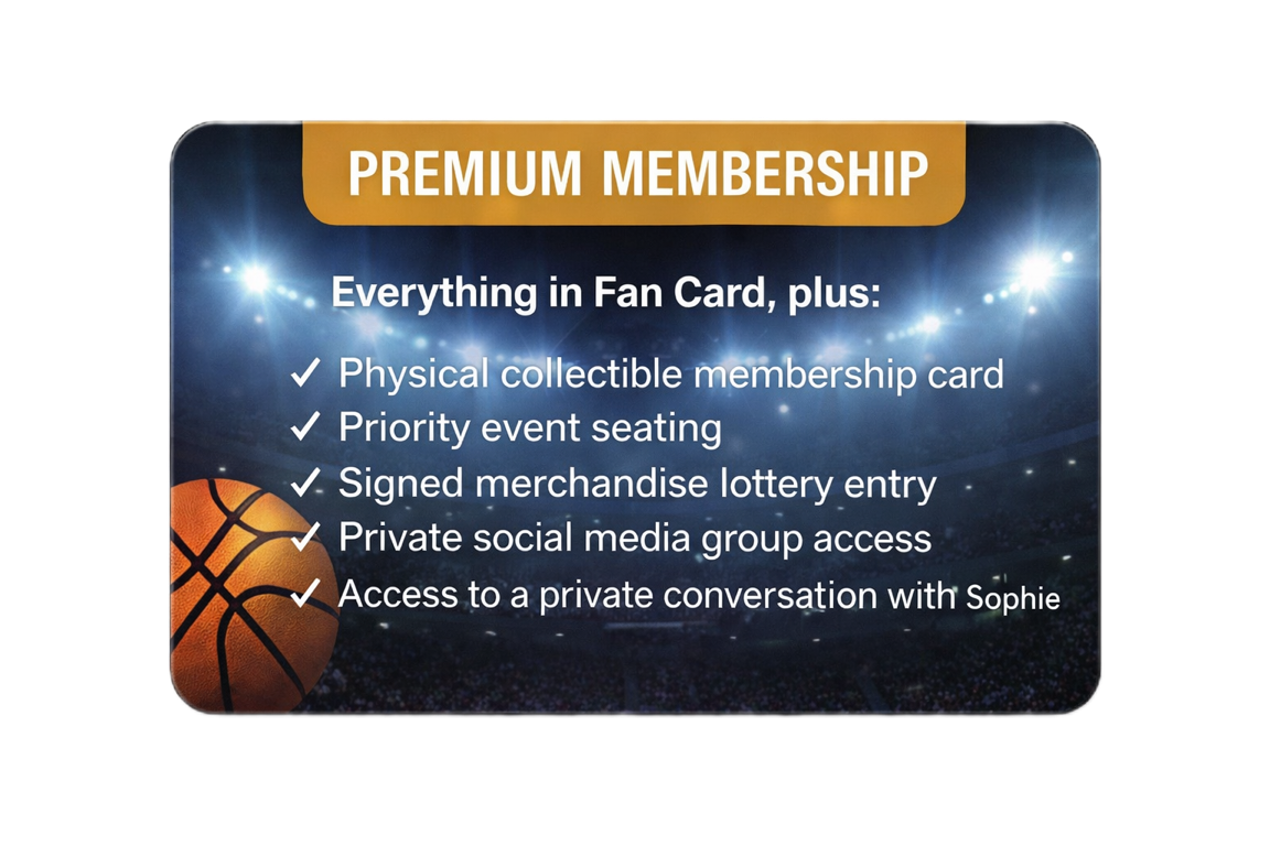 PREMIUM MEMBERSHIP FAN CARD 