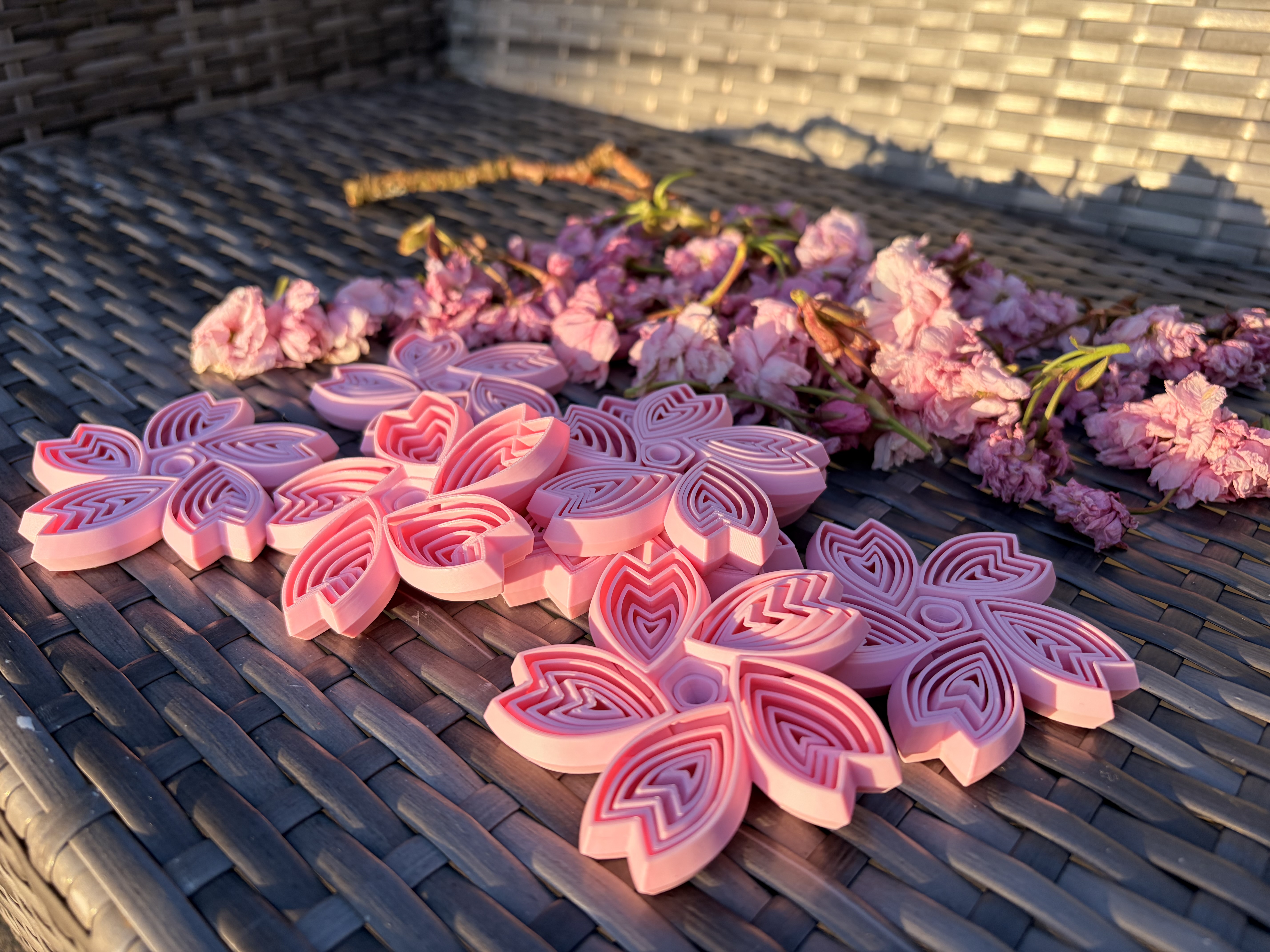 Cherry Blossom Spinning fidget