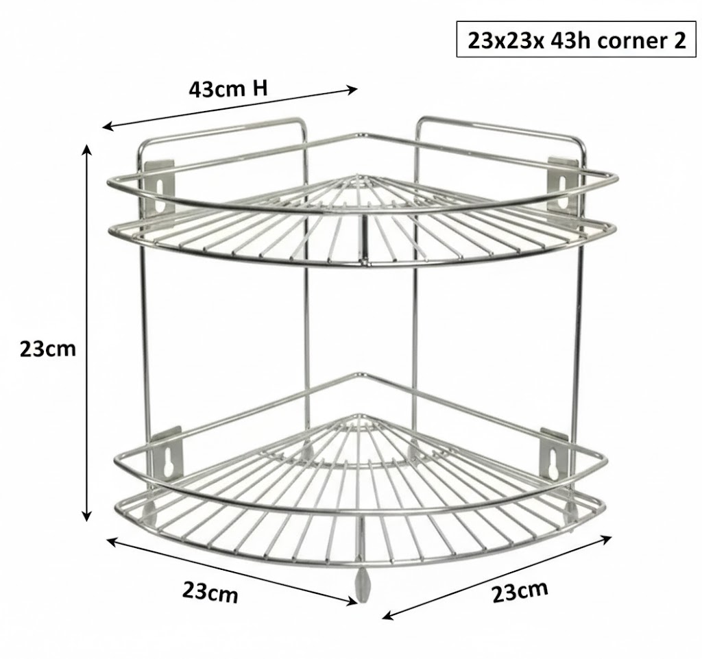 Corner Kitchen Organizer Rack