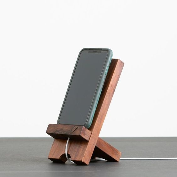 Wooden Mobile Stand