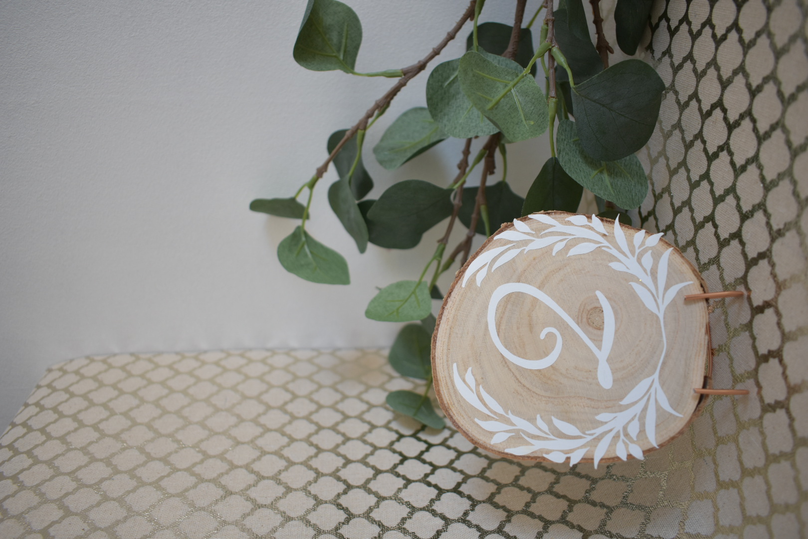 Numéros de table Rondins 